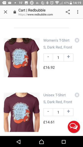 More expensive women's clothes..