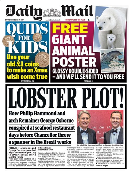 Westminstenders: Zombies don't have friends. Is Johnson the de facto PM now?