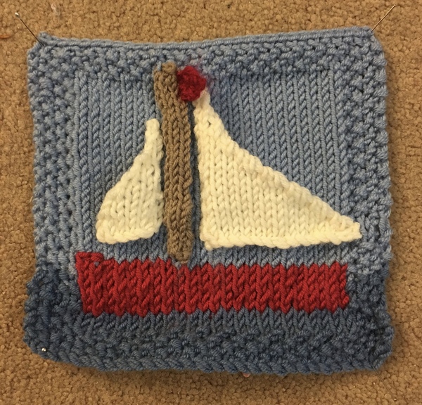 Woolly Hugs. Photos of the finished Blanket for CatThiefKeith's family and a message from her DH now on this original thread. TITLE EDITED BY MNHQ