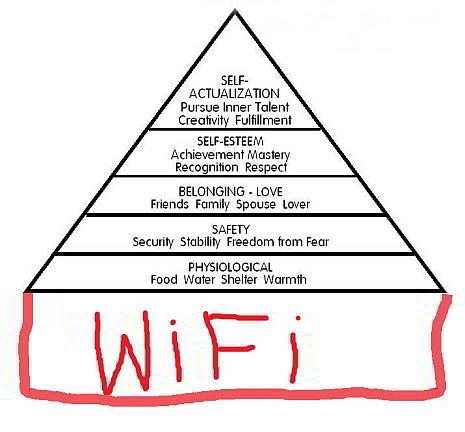 To NOT get WIFI??