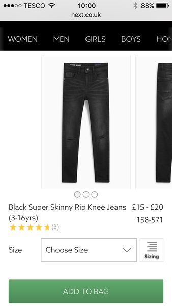 Shopping for boys clothes!