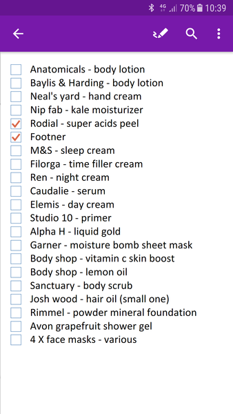 Ashamed of my beauty product hoard – part 7
