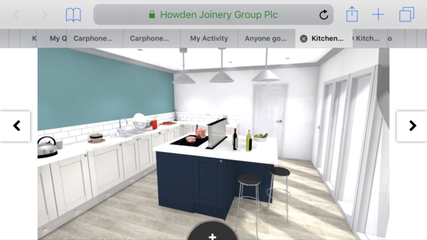 Island cooker hood