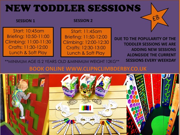Toddler Session Climbing session
