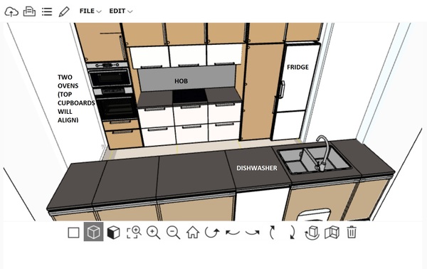 Please give me your comments/criticisms on my kitchen plan!