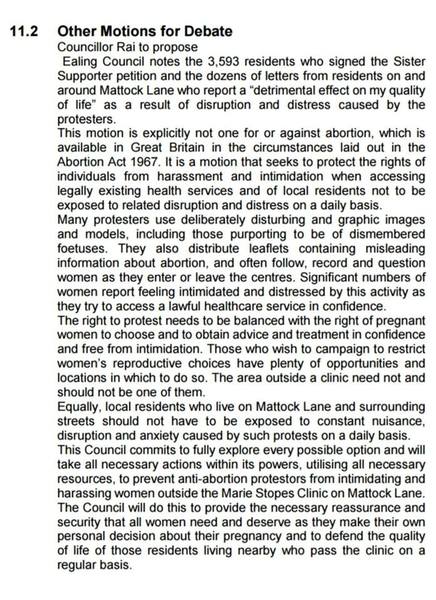 Sister Supporter campaign in Ealing - update