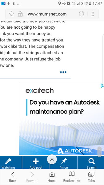 Exitech advert