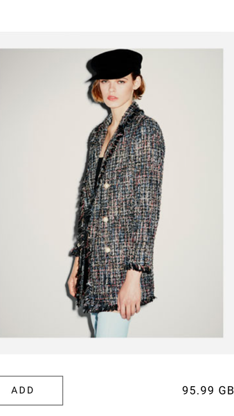 Chanel style boucle jacket/blazer?
