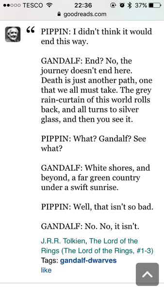 Most heartbreaking lines from a book ever...