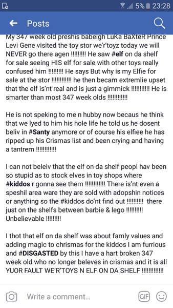 For fuck's sake Ryman