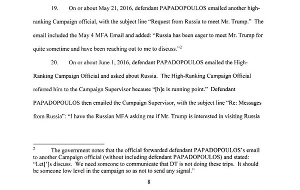 Manafort Destiny? Trump continued