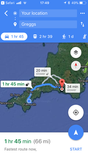 To be pissed off that Greggs vary regionally?