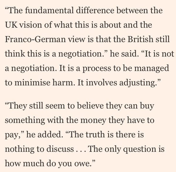 Westminstenders: Sucking up to the 'enemy'