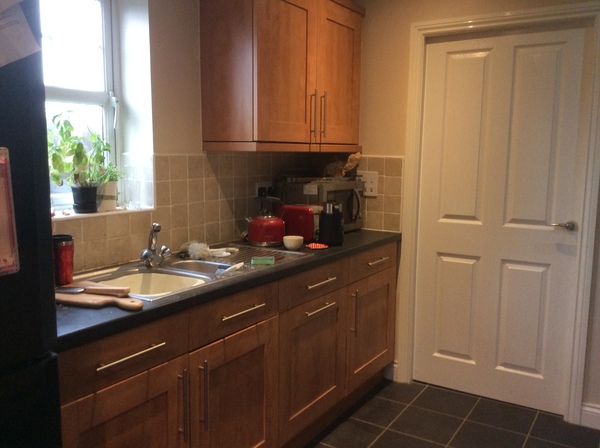 Kitchen sink placement