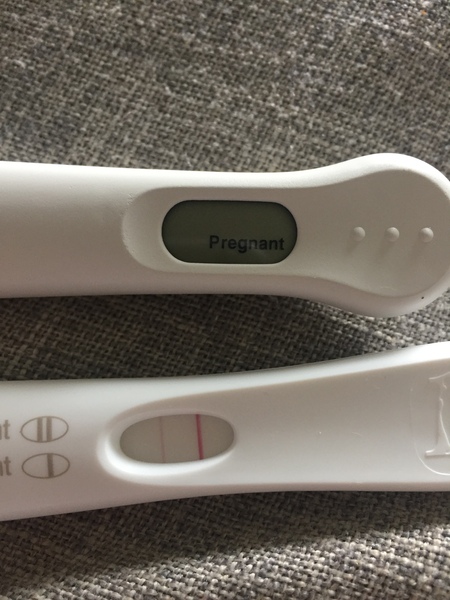 So looks like I'm pregnant!