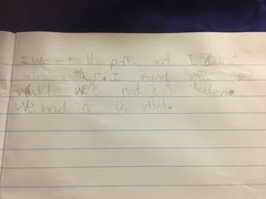 Do your Yr 1 kids write neatly?