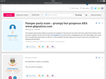 WARNING ABOUT GRUMPY BUT GORGEOUS PAMPER PARTIES