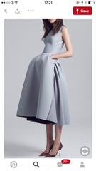 Posh dress to hide my bump?
