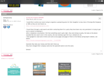 WARNING ABOUT GRUMPY BUT GORGEOUS PAMPER PARTIES