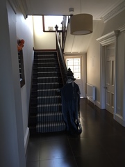 Warm Farrow and Ball grey for hall