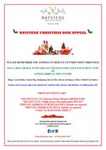Christmas Box Appeal for Raystede Animal Welfare