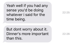 Is this a reasonable response from DH?