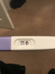still telling myself I’m not pregnant