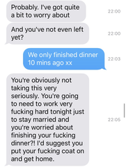 Is this a reasonable response from DH?