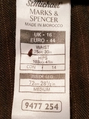 To think that vanity sizing has gotten ridiculous?