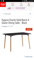 Kitchen dining table dilemma