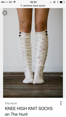 Thick boot socks