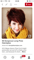 At last after years of wanting to I am having my long hair cut short, any opinions and style ideas wouldbe welcome.
