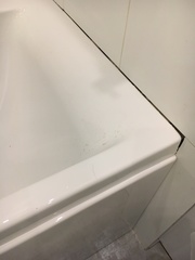 Plastering bathroom walls after refit