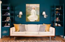 What off-white to use with F&B stiffkey blue?