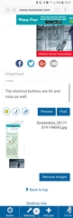 Mobile site not displaying correctly (ads)