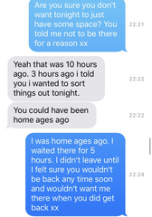 Is this a reasonable response from DH?