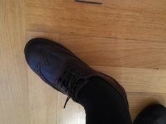 Do these brogues look like Cornish pasties?
