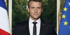 To think Macron is sexy and he knows it?
