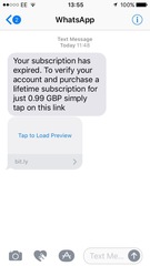 To tell you about the WhatsApp scam going around