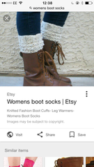 Thick boot socks