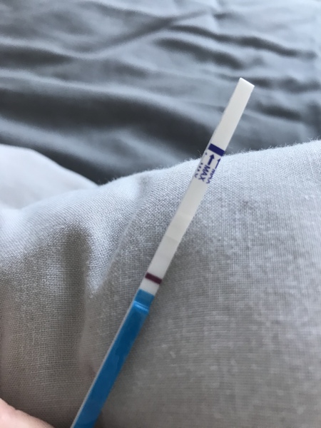 Faint line?