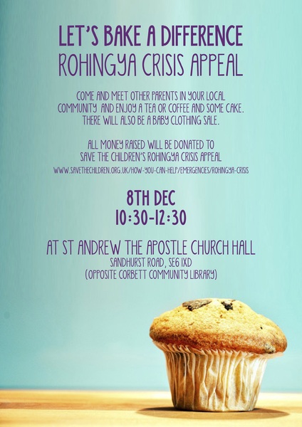Charity Cake Morning in Catford / Hither Green Next Week