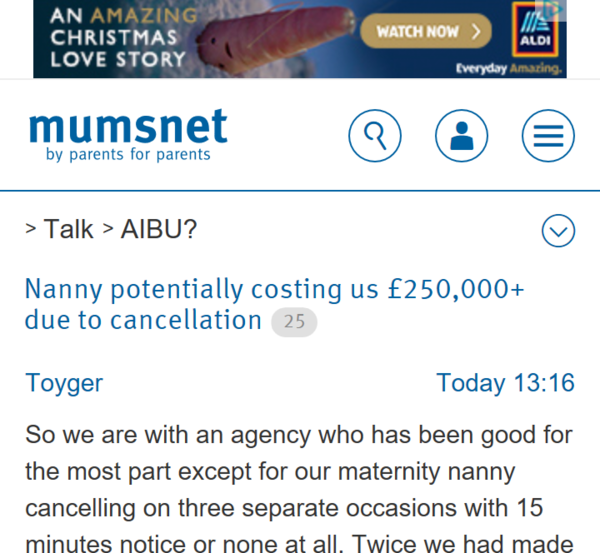 to think the Aldi advert above looks like a penis ?