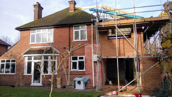 White bifold doors? With pic