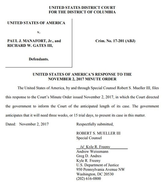 Manafort Destiny? Trump continued