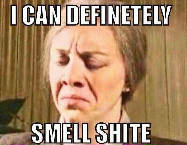 To be repulsed by husbands teeth!