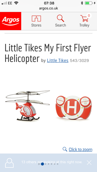 A remote control helicopter that doesn’t fly? Ideas please!