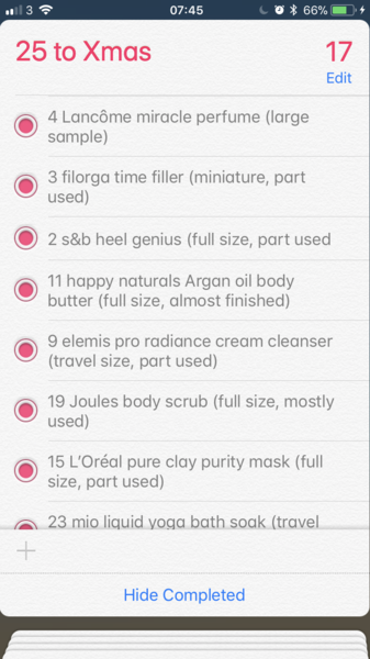 Ashamed of my beauty product hoard – part 7