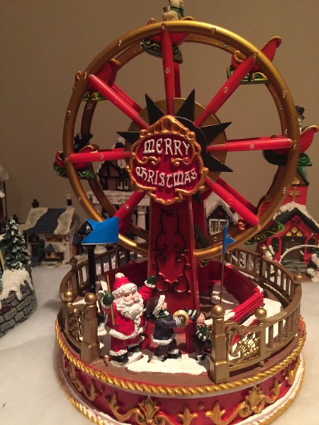 Who has a christmas village scene?