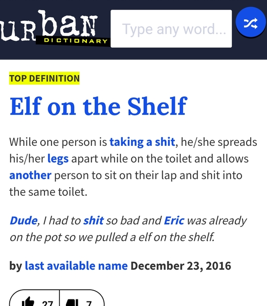 Does anybody here do Elf on the Shelf?